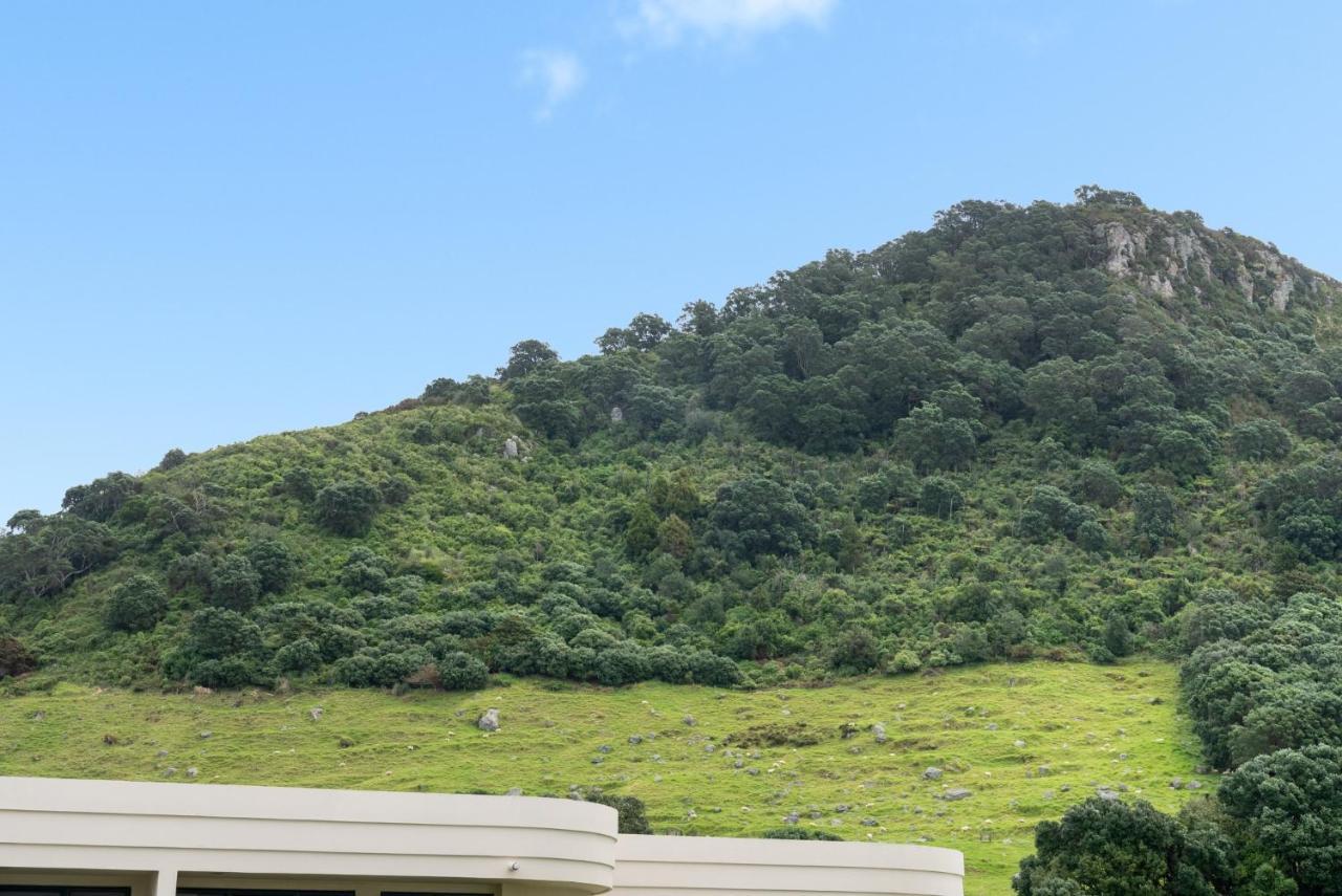 Oceanside Apartment With Garden Views Mount Maunganui Dış mekan fotoğraf